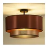 Duolla - Bakarni plafonski luster COPPER SHINY 1xE27/15W/230V prečnik 45 cm