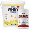 Olympic Ultra Whey Protein Banana 2.8kg + Olympic Creatine Monohydrate 500g