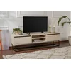 Hanah Home TV komoda Escape 180, 180x50x40 cm, Krem