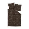 Janine POSTELJNINA interlock jersey lila, rdeča 135/200 cm