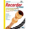 ANTHOLOGY RECORDER & PIANO ANIMATED MOVIES & TV SERIES +CD
