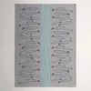 Kuhinjska krpa 50 x 70 cm Ribe, modra