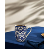 Madame Coco Šolja Reve Bleu Perla, 360 ml, Plavo-bela