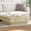 Stolić za kavu boja hrasta sonome 90x90x28 cm konstruirano drvo