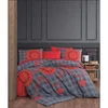 Saltanat - Crvena Anthracite Ranforce Posteljina za Duvet