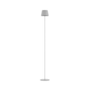 LED prigušiva punjiva podna lampa 3u1 LED/4W/5V 4400 mAh 3000K IP54 bela