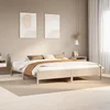 shumee vidaXL Posteljni okvir brez vzmetnice 180x200 cm masiven borov les
