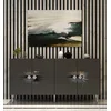 Hanah Home Konzola Nida KB150, 150x75x35 cm, Antracit-srebrne boje