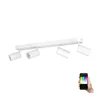 Eglo 900339 - LED RGBW prigušiva spot svetlo TELIMBELA-Z 4xGU10/4,9W/230V