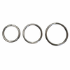 Spartacus – Stainless Steel Ring Set - Srebrna