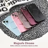 Maska za telefon Magsafe Chrome za iPhone 13 6.1, Ljubičasta