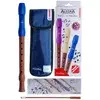 Hohner Alegra recorder German blue