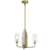 Quintiesse QN-KIMROSE3-BNB - Luster na šipci KIMROSE 3xE14/40W/230V zlatni