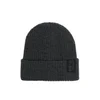 Cropp - Kapa beanie sa zakrpom - tamno siva