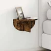 Polica na zidu Dimljeni hrast 38 x 19 x 19 cm Konstruirano drvo