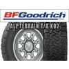 BF Goodrich All-Terrain T/A KO2 ( LT225/70 R17 110/107S RWL )