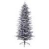 Novogodišnja jelka Grandis slim fir frosted 210cm-100cm Everlands 68.1492