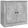 Komoda siva boja betona 70x35,5x67,5 cm od konstruiranog drva