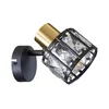 Zidna lampa ZAHARA 1xE27/10W/230V crna