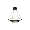 Rabalux Visilica Jasero, LED, Sa daljinskim, 42W, CCT, o51cm, Crna