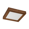 Brilagi-LED Prigušiva svetiljka WOODY FRAME LED/24W/230V hrast 30x30 cm IP44 + daljinski upravljač