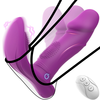 SuperLove Wiggling Wearable Dual Stimulation G-Spot Vibrator Purple