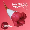 Jagger Double-Ended Vibrating Stimulator Red Silicone 19.5cm EX46852