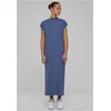 Womens Urban Classics Long Extended Shoulder Dress - Blue