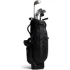 Golf stand bag J.Lindeberg Play Stand Bag Print Tour Geo Tonal Black