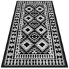 Decormat Podloga za teraso Črni rombs 150x225 cm