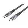 MicroConnect Premium kabel USB C-C USB4, Gen3x2, 1,2m 100W, 40Gbps, 5K60Hz