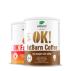 OK!FatBurn Coffee + OK!FatBurn | podpora presnovi maščob in nadzoru apetita | ID-alG + L-karnitin + gvarana za energijo in vitko rutino