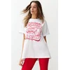 Trendyol Milla Ženska majica TWOSS24TS00123, Bela