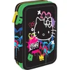 Colorino dvonadstropna polna peresnica Jumper 2 Hello Kitty - Hello Kitty neon črna