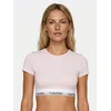 Calvin Klein Underwear Majica LV00QF8495 Roza Slim Fit