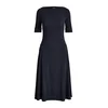 Lauren Ralph Lauren Dolge obleke MUNZIE-ELBOW SLEEVE-DAY DRESS Modra