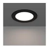 Eglo 901413-LED Ugradno svetlo za kupatilo FUEVA LED/6,3W/230V prečnik 11,9 cm IP44 crna