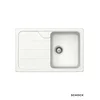 Schock Granitna ugradna sudopera Formhaus D100S, 78x50cm, Bela
