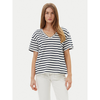 TOMMY HILFIGER Majica nočno modra/bela
