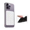 Stiker za telefon Octobuddy, Dvostrani, Beli