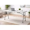 Alberg Sklopivi sto 240x74x74 sa metalnom konstrukcijom ( AL-ST240 )