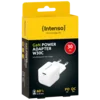 Intenso Punjač kučni, brzi, USB-C, 3A, 30W - Power Adapter W30C Gan, Bijeli