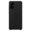 Silikonska futrola Meka fleksibilna gumena maska za Samsung Galaxy M51 crna