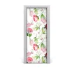 tulup.si Samolepilni tapete na vratih Vrtnice in potonike 75x205 cm