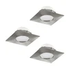 Eglo 95803 - KOMPLET 3x LED ugradnih svetiljki PINEDA LED/6W/230V
