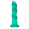 RealRock Bulbous Dildo with Suction Cup 17cm Turquoise