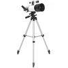 Homestar Teleskop 70 mm leča 5x24 iskalni daljnogled nastavljiv trinožnik Srebrna