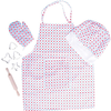 Bigjigs Toys Kuchársky set so zásterou s bodkami