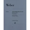 WEBER C.M. NOTE ZA klaviature AUSEWAHLTE KLAVIERWERKE