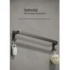 JD Original Držač za peškire, 60 cm, Crni